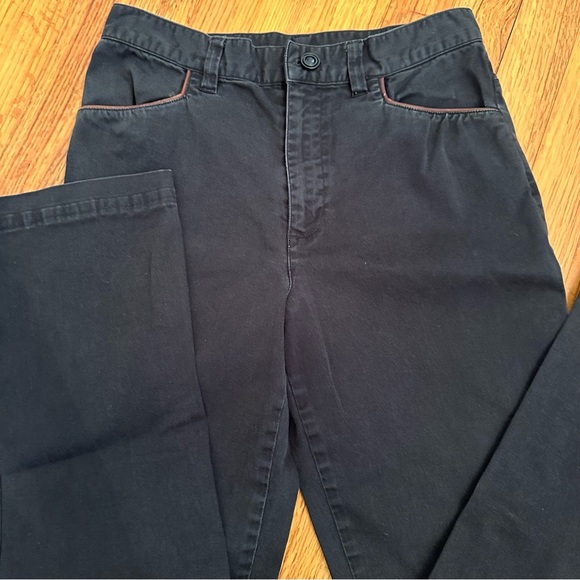 Lauren Ralph Lauren Jeans Womens Size 4 faded Black pants (c6 - Picture 4 of 10